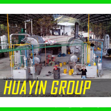 Huiles lourdes d&#39;huile de four de Xinxiang HuaYin 10T, usine de raffinerie de pétrole de résidu au diesel et à essence